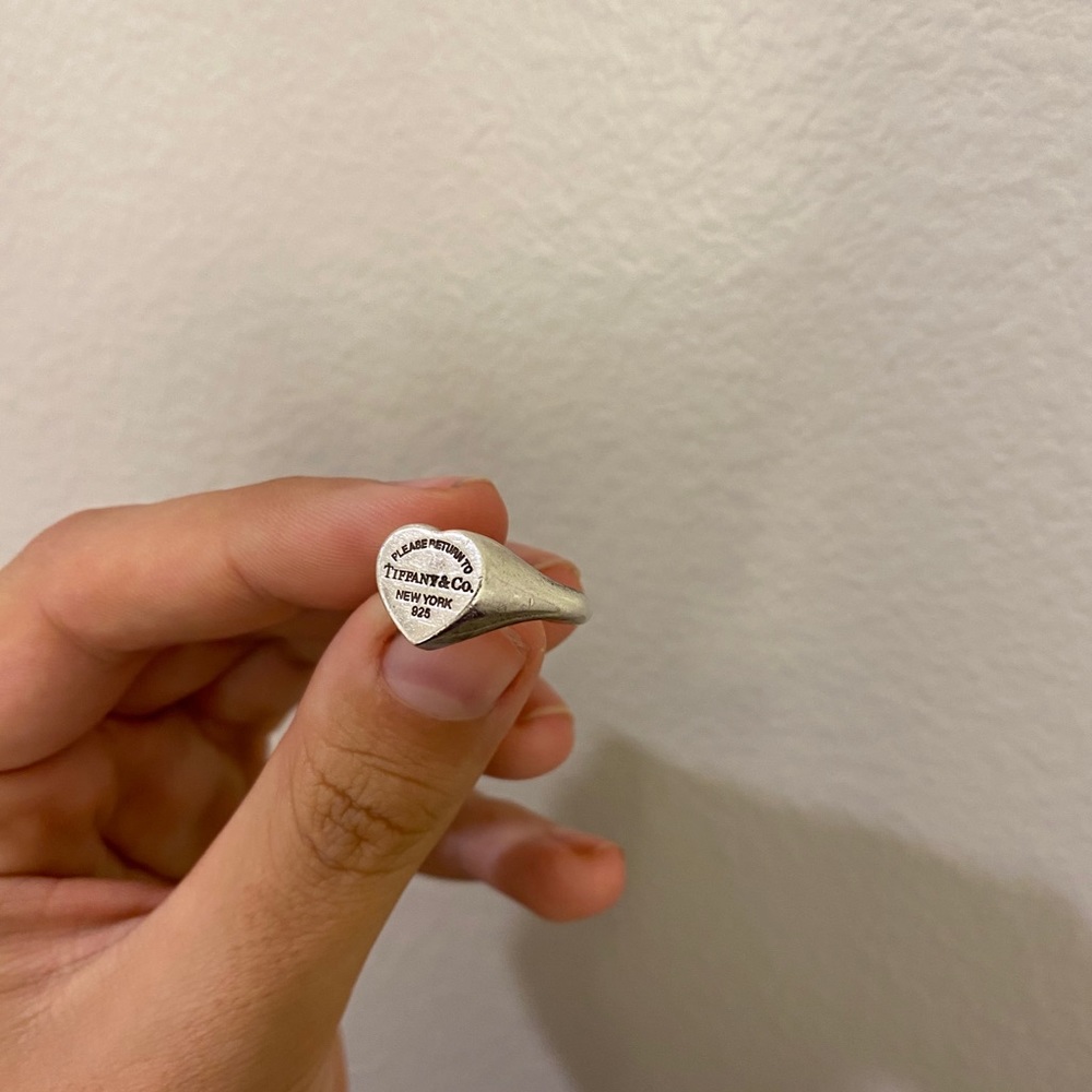 Tiffany & Co. Heart Signet Ring